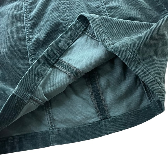 Pacsun Los Angeles Women’s Sz 28 Forest Green Soft Corduroy High Rise Mini Skirt - Picture 9 of 16